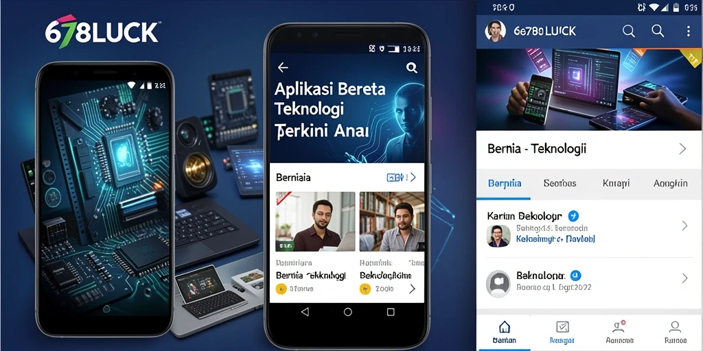 Antarmuka aplikasi 678LUCK yang menarik dan informatif.