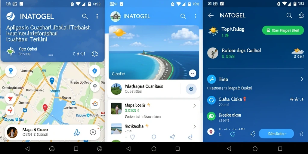 Tampilan antarmuka aplikasi INATOGEL yang informatif dan mudah dinavigasi.