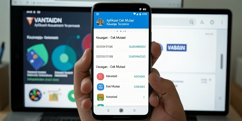 Screenshot VANTAIDN menunjukkan antarmuka cek mutasi yang informatif.