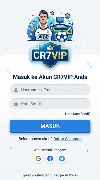 Masuk Akun cr7vip untuk Pengguna Android