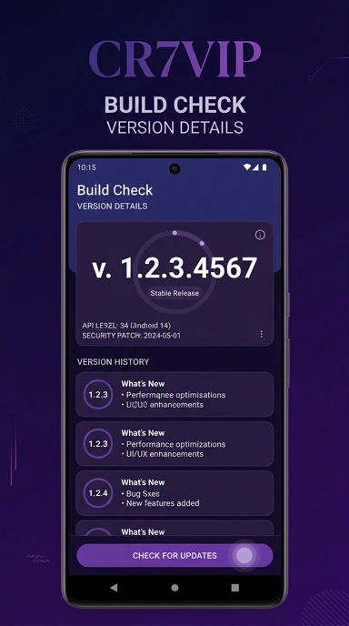Riwayat Versi cr7vip untuk Pengguna Android